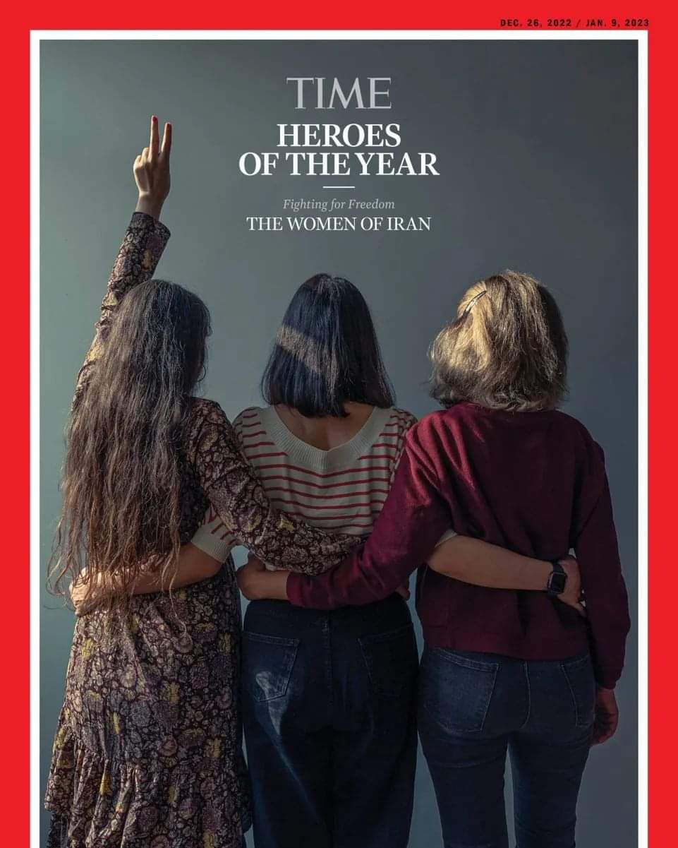 DEC. 26, 2022 / JAN. 9, 2023 TIME HEROES OF THE YEAR Fighting for Freedom THE WOMEN OF IRAN ١١١٤